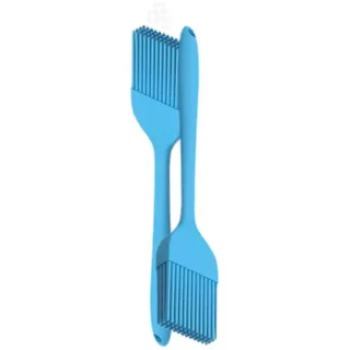 Silikon Backpinsel zum Backen Silikon Grillbürste BPA Frei Backen Pinsel für Ölsauce Buttermarinade Nordic Blau