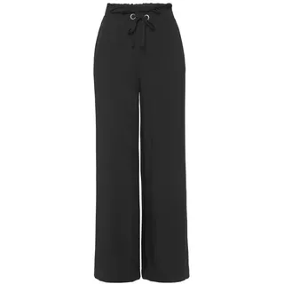 LASCANA Paperbag-Hose Damen schwarz Gr.38