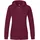 Kapuzjacke Organic Maroon 40