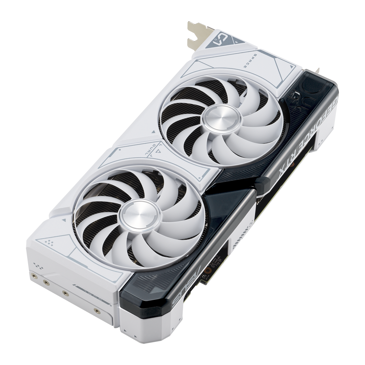 Bild von Dual GeForce RTX 4070 SUPER White OC, DUAL-RTX4070S-O12G-WHITE, 12GB GDDR6X, HDMI, 3x DP (90YV0K84-M0NA00)