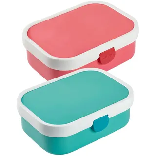 Mepal Lunchbox »Brotdosen mit Einsatz Campus 700 ml 2er Set« 2 Stk. tlg., rosa