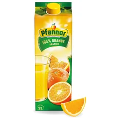 Pfanner Orangensaft 100%, 2 l