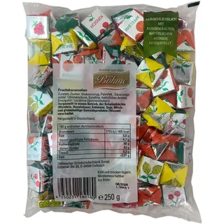 Böhme Fruchtkaramellen 250 g