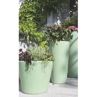 Beleuchteter Pflanztopf Shining Classic Pot XL (Mint) - Türkis