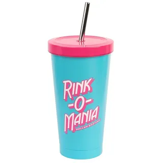 Grupo Erik Stranger Things Rink-o-mania Glasstrohhalm 550ml - Multicolour