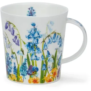 Dunoon Becher Lomond Floral Dance Bluebell - 0,32l
