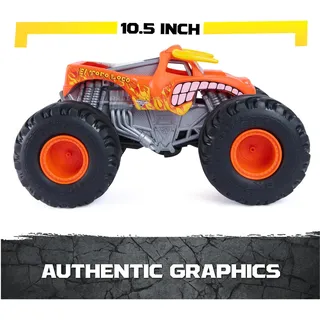 Monster Jam 1:18 Monster Jam Truck Rev n Roar El Toro Loco orange/schwarz