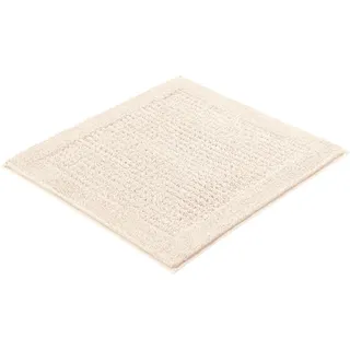 KLEINE WOLKE Badteppich Beige 60 x 60 cm