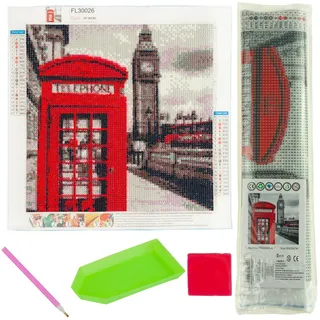 Diamantstickerei 3D Londoner Diamantenmalerei