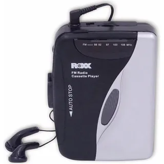 Roxx Kassettendeck PCP 300, schwarz/silber