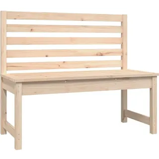 vidaXL Gartenbank 109 x 24 x 92 cm Weiß