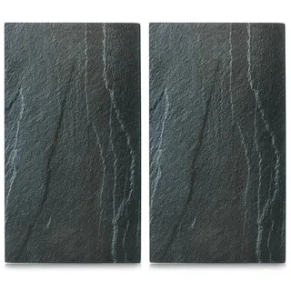 Zeller Herdabdeckplatte 30 x 52 cm grau