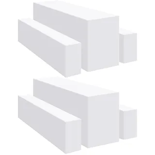 YMHPRIDE Zwei 3er-Set Weiß Biertischhussen Bierbankhusse und Tischdecken, 50 cm Tischbreite,Bierzeltgarnituren 220 x 50 x 70 cm für Gartenbankett-Gartenmöbel.(6-teiliges Set)