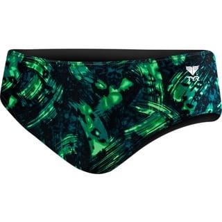 TYR Emulsion Racer Herren Badehose, XXL grün