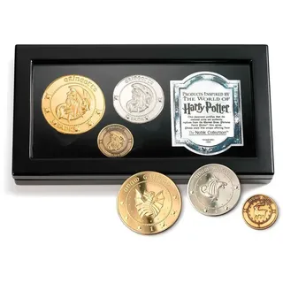 Noble Collection Gringotts-münze - Black / Gold / Silver