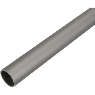 Gardinenstange LIEDECO "Fixmaß" Gr. 4, silber (vernickelt), L:240cm Ø:20mm, Metall, Gardinenstangen, Gardinenstange