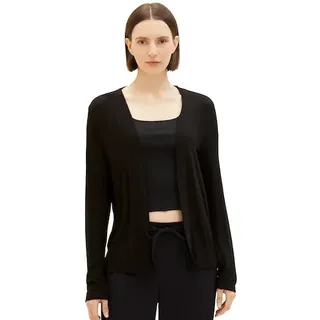 Tom Tailor 1036778 Strickjacke Black XL