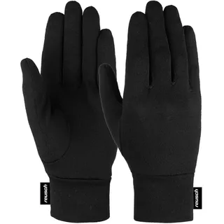 Reusch Unterziehhandschuhe für Herren & Damen | extra atmungsaktiv & leicht | dünner Sporthandschuh aus 100 % Merinowolle, für Alltag, Outdoor & Sport, Größe 6-11, Merino Wool Conductive