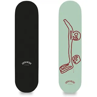 Sancheski 7.75 ́ ́ X 31 ́ ́ X 13.8 ́ ́ Wb Mini Logo Skateboarddeck - Green - One Size