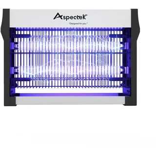 ASPECTEK Insektenvernichter elektrisch, Mückenlampe mit 20W UV Lampe, Anti mücken, Mückenabwehr, Mückenschutz, Fliegenfalle elektrisch für Mücken,Motte,Fliegen