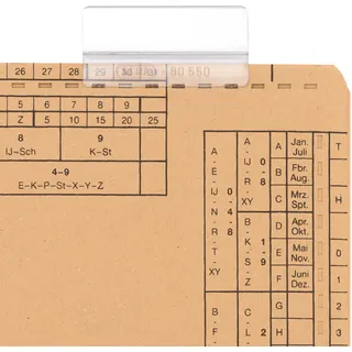 Elba Elba, Sichtreiter, farblos, 50er Pack
