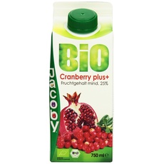 Jacoby Bio Cranberry plus, 8er Pack (8 x 750 ml)