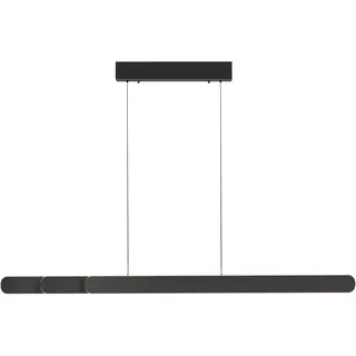 LED Pendelleuchte "ADRIANA ROUND", schwarz, 2, H: 60cm, 1 Stk., SCHÖNER WOHNEN-KOLLEKTION, Leuchten, SCHÖNER WOHNEN Kollektion, Touchdimmer, Comfort-Lift, Memoryfunktion, LED Pendelleuchte