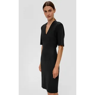 s.Oliver Maxikleid Etui-Kleid Schwarz 36