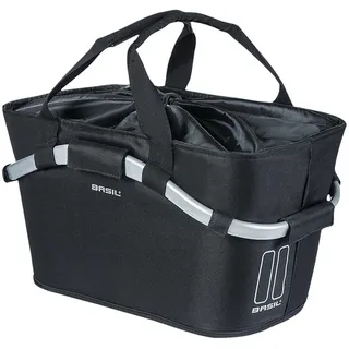 Basil Classic Carry All Mik Hinterer Korb schwarz
