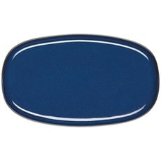Bild Saisons Servierplatte 31x18cm rund midnight blue (27201119)