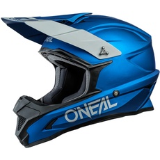 Bild von | Motocross-Helm | MX Enduro Motorrad | ABS-Schale, , Lüftungsöffnungen für optimale Belüftung und Kühlung | 1SRS Helmet Solid | Erwachsene | Blau | Größe XXL