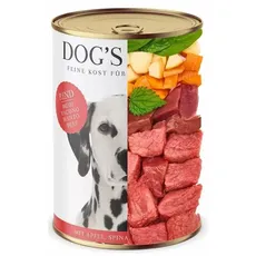 DOG ́S LOVE ADULT RIND Nassfutter 6x 400g Dosen