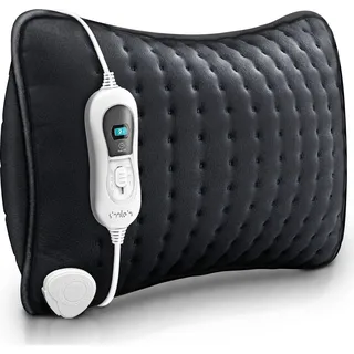 sinnlein Heizkissen elektrisch mit Füllung 100W für Rücken Schulter Nacken Bauch | Wärmekissen mit 3 Temperaturstufen & Abschaltautomatik