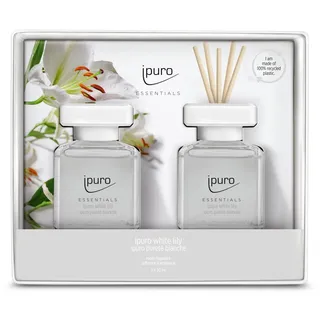 ipuro ESSENTIALS Raumduft White Lily 2x50ml