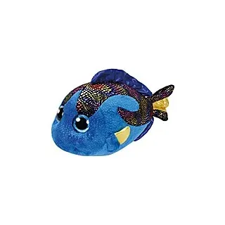 TY Beanie Boos 24cm Glubschi Aqua Fisch Blau multicolor Stofftier Plüschtier - Blau