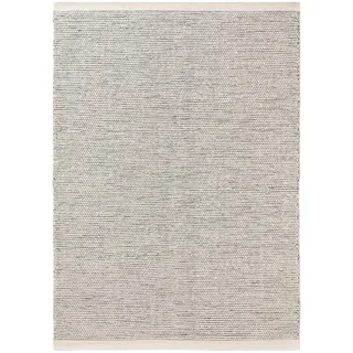 benuta Pure Wollteppich Rocco Beige/Schwarz 120x170 cm , Textil , Beton Optik , Rechteckig , 120x170 cm , Care & Fair, Handmade in India , pflegeleicht , Teppiche und Böden, Teppiche, Schafwollteppiche