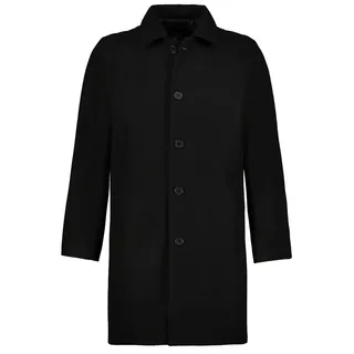 JP 1880 JP1880 Kurzmantel Wollmix Mantel wasserabweisend Hemdkragen bis 8 XL schwarz 6XL