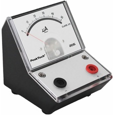 Bild 205-01 Strommessgerät/ Amperemeter Analog/ Messgerät mit Spiegelskala 0 - 5mA DC