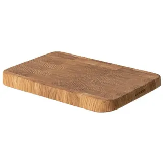 Continenta Schneidebrett 27 x 18 x 2,63 cm Eiche Stirnholz