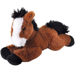 Wild Republic 26451 Ecokins Mini Pferd, liegend Horse ca. 20cm Plüsch