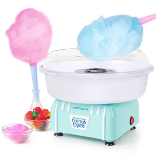 Nostalgia Zuckerwattemaschine für harte und zuckerfreie Süßigkeiten Aqua?