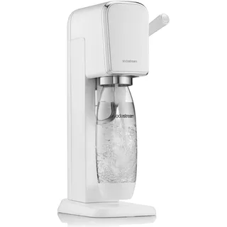 Sodastream Wassersprudler ART white + 1L Kunststoff-Flasche + Zylinder