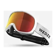 Skibrille Snowboardbrille Erwachsene/kinder Allwetter Photochrom - G500 Weiss, S