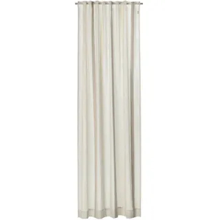 Schöner Wohnen Fertigvorhang , Sandfarben , Textil , Uni , 130x250 cm , für Stange und Schiene geeignet, mit Kombiband , Heimtextilien, Vorhänge, Fertigvorhänge