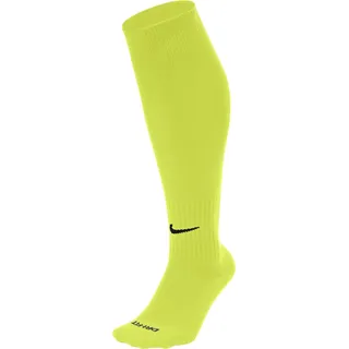 Nike Unisex Classic II Cushion Fussball Socken, Volt/Black, L EU