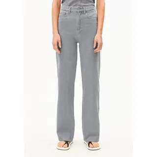 ENIJAA HIGH WAIST WIDE JEANS | TENCELTM Lyocell Mix Non Stretch - grau (33-32)