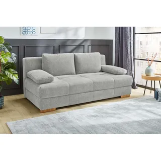 Jockenhöfer Schlafcouch Polyester 2-Sitzer Grau