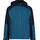 MAN Jacket Zip Hood Herren Petroleum 5XL