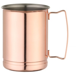 HENDI Moscow Mule Becher, Bierbecher, Kupferbecher, mit Griff, Bier, Cocktail, Wein, Bar, Party, 0,4L, ø85x(H)105mm, Kupfer