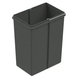 Naber Ersatzeimer, anthrazit (8 Liter). - Mülleimer - Grau